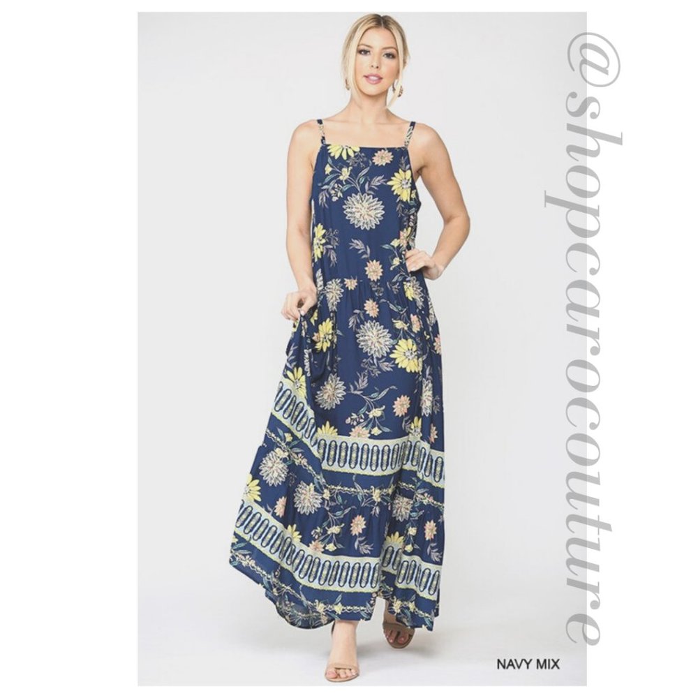 Floral Maxi Sundress, NWT - various sizes